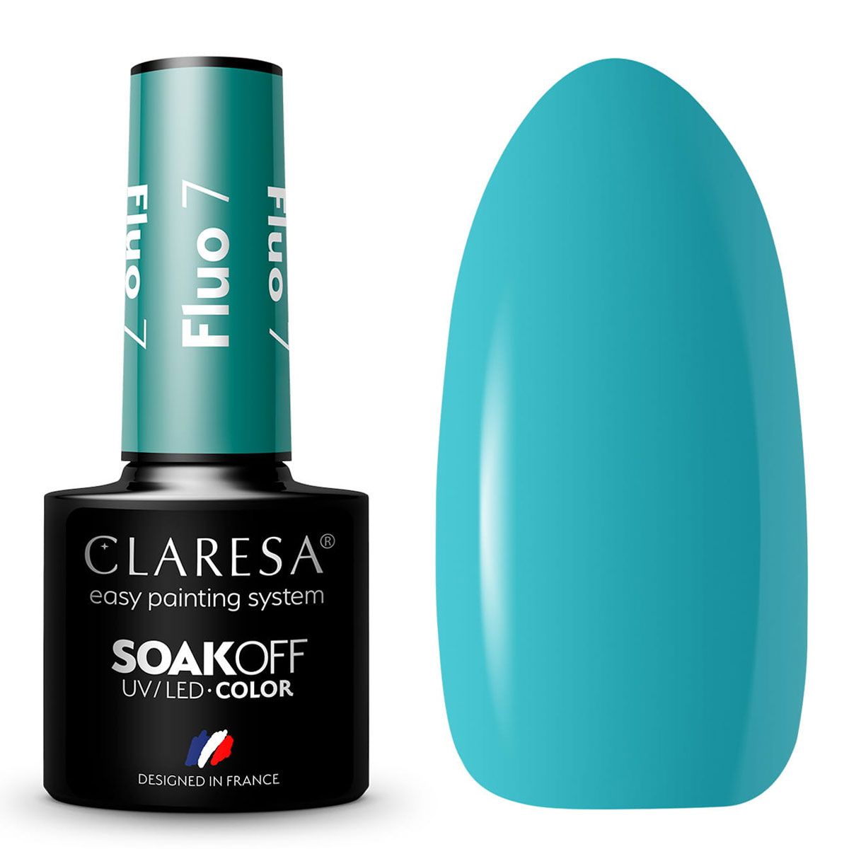 Smalto semipermanente UV LED Claresa 5ml Fluo 7