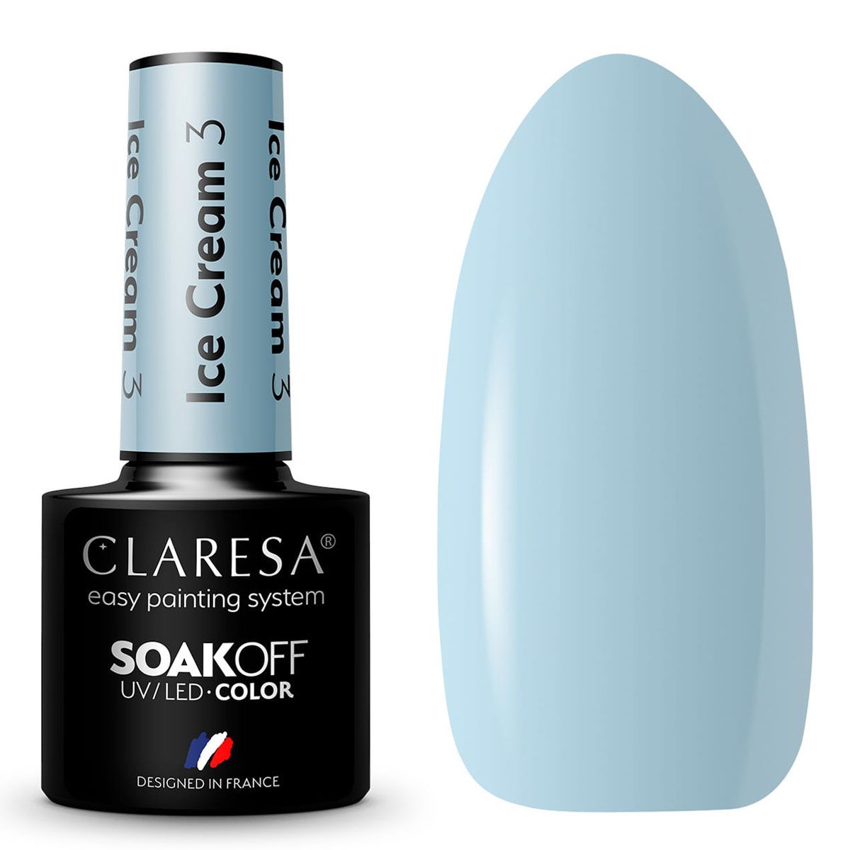 Smalto gel Claresa UV LED 5ml Gelato 3