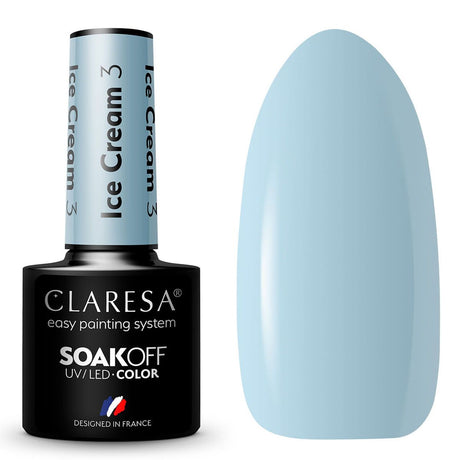 Smalto gel Claresa UV LED 5ml Gelato 3