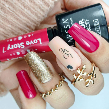 Smalto gel uv led Claresa 5ml storia d'amore 7