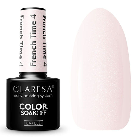 Smalto gel UV LED Claresa 5 ml French Time 4