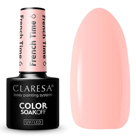 Smalto gel UV LED Claresa 5 ml French Time 6