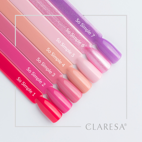 Smalto gel UV LED Claresa 5 ml So Simple 2