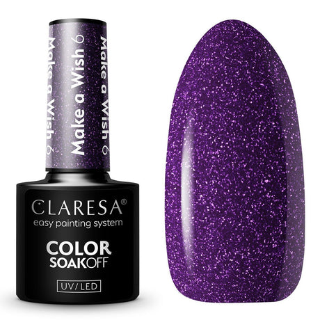 Smalto gel UV LED Claresa 5 ml Esprimi un desiderio 6