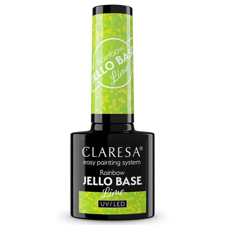 Claresa Rainbow Jello Base Coat Lime 5ml