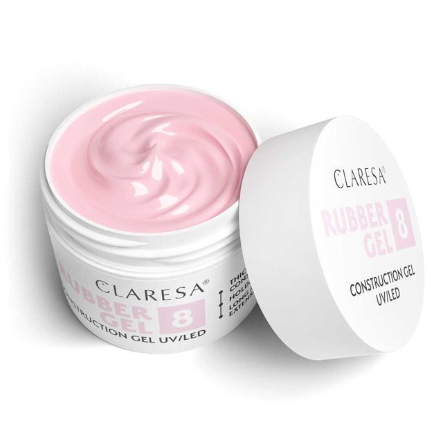 Claresa gomma gel 8 ballerina rosa 45gr.