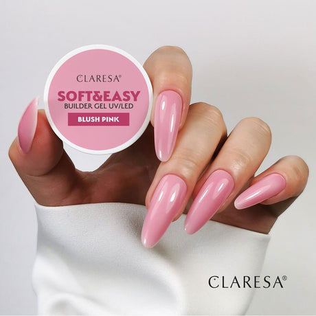Claresa keratin soft gel costruttore facile blush rosa 90gr.
