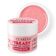 Claresa cheratina soft gel costruttore facile glimmer rosa 90gr.