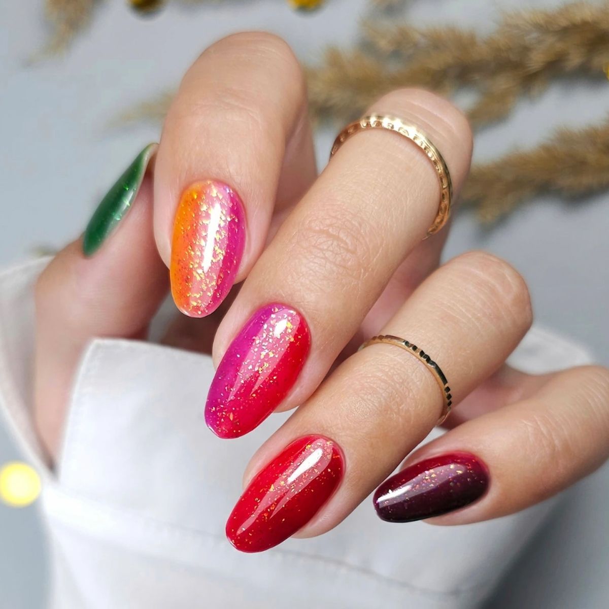 Claresa Rainbow Jello Base Coat verde 5 ml