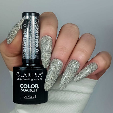 Smalto semipermanente Claresa UV LED 5ml Starlight 6