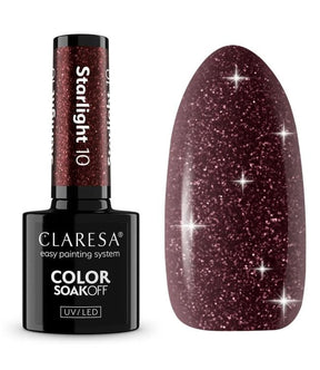 Smalto semipermanente Claresa UV LED 5ml Starlight 10