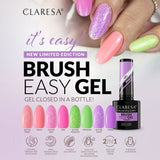 Pennello Claresa easy gel glitter pistacchio 5ml