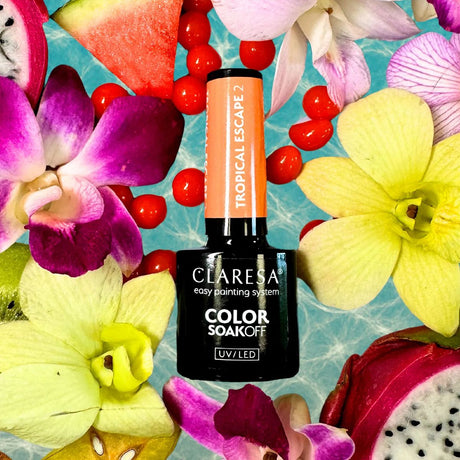 Smalto gel UV LED Claresa 5 ml Tropical Escape 2