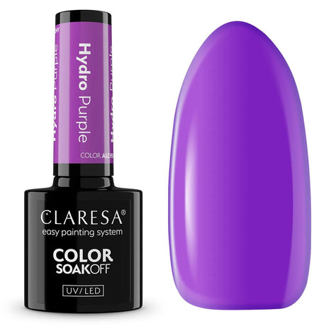 Smalto gel uv led Claresa 5ml color alchemy - viola idro
