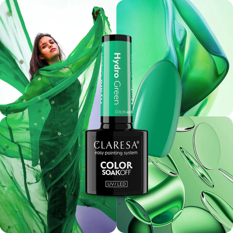 Smalto gel uv led Claresa 5ml color alchemy - verde idro
