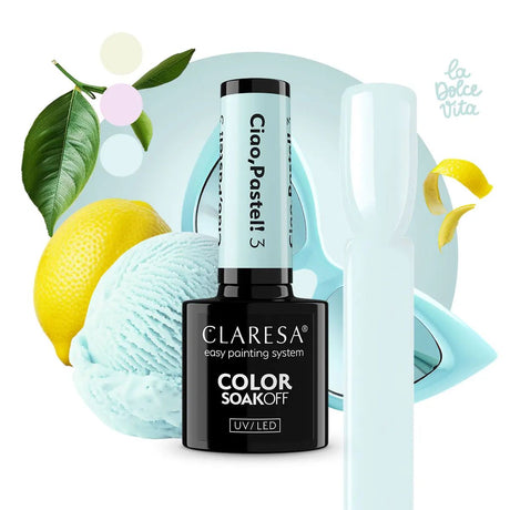 Smalto semipermanente Claresa UV LED 5ml Ciao Pastel 3