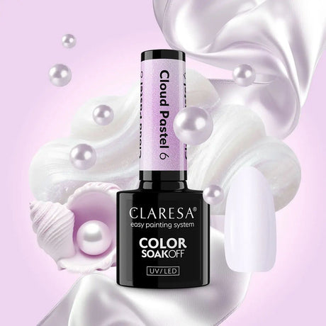 Smalto gel UV LED Claresa 5ml Nuvola Pastello 6
