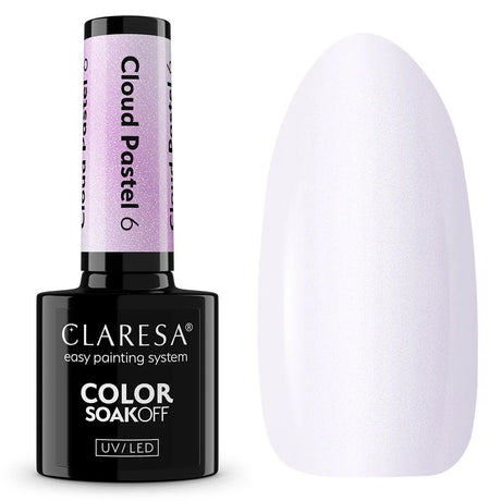Smalto gel UV LED Claresa 5ml Nuvola Pastello 6