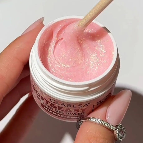 Claresa cheratina soft gel costruttore facile sirena rosa 45gr.