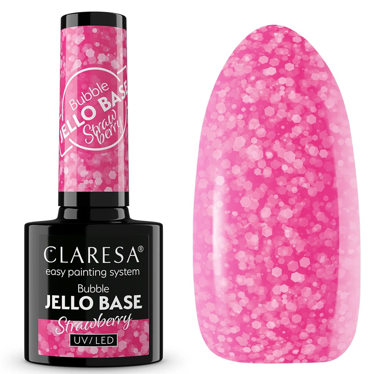 Claresa Bubble Jello Base Coat Fragola 5ml