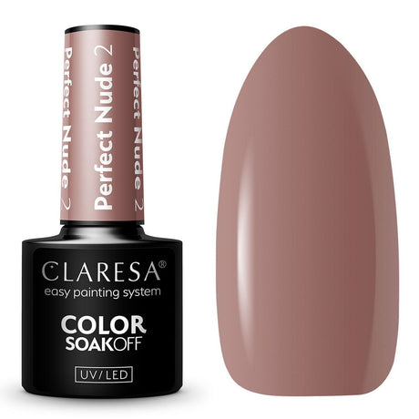 Smalto gel UV LED Claresa 5ml Perfect Nude 2