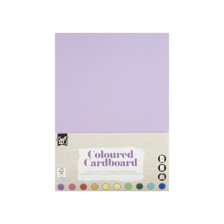 Grafix Craft ID hobby cartone colori pastello A4 10 fogli 220 g/m²