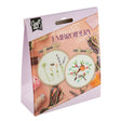 Mini set da ricamo Craft ID, 2 pezzi. diametro 8,5 cm.
