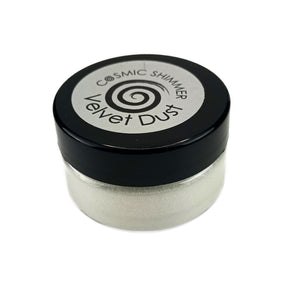 Cosmic shimmer • Polvere di velluto bianco gesso 25ml