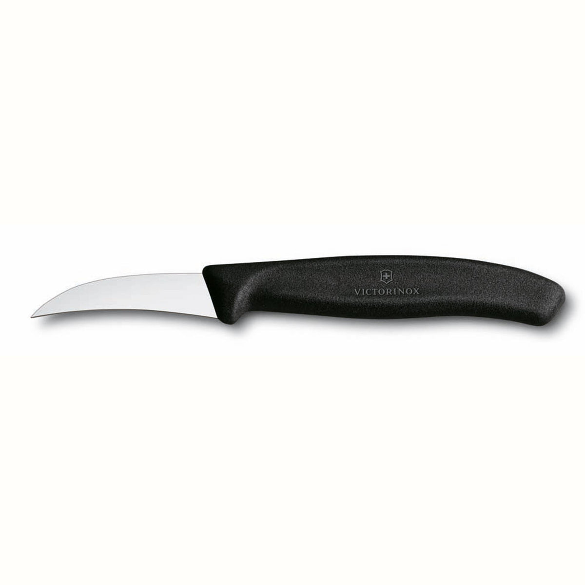 Coltello Victorinox con lama curva da 6 cm e manico nero