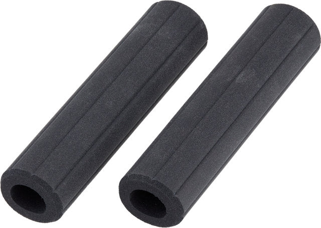 Manopole Esi per manubrio in silicone grosso a coste