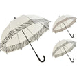 Ombrello Premiumparts cupola trasparente stampa leopardata