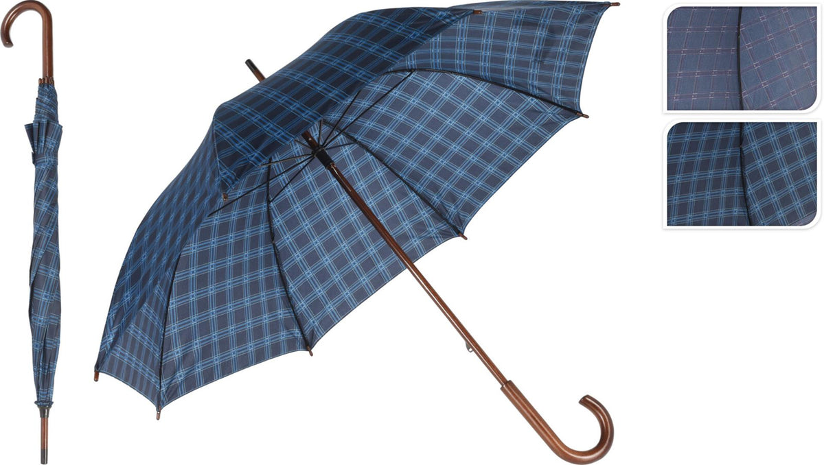Ombrello a quadretti 104cm Ombrello a quadretti 104cm