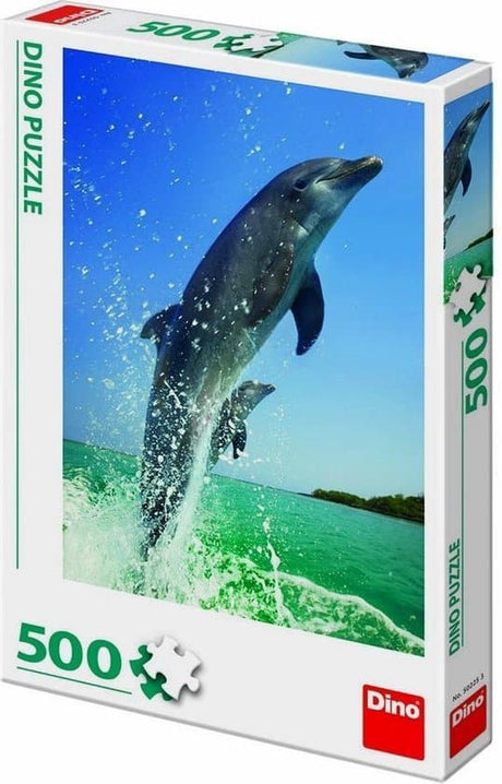 Puzzle Dinotoys - delfini - 500 pezzi
