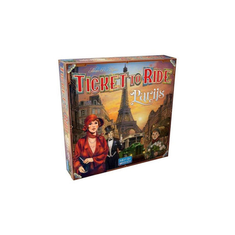 Biglietto per il gioco da tavolo di Parigi