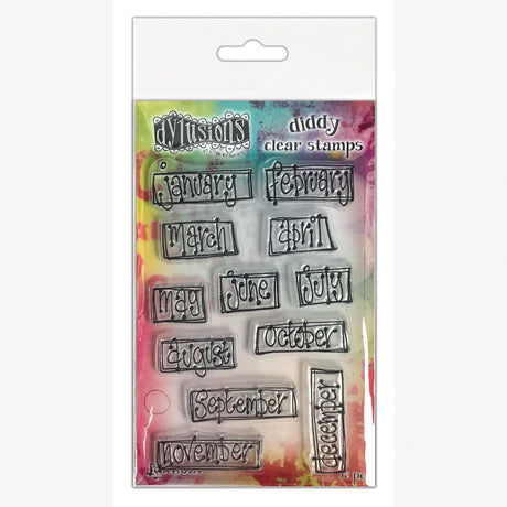 Ranger ink ranger • dylusions diddy francobolli trasparenti confezionati mensilmente