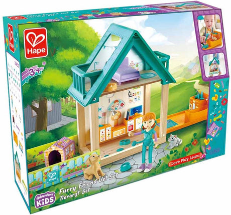 Set da gioco per l'allenamento veterinario dell'amico peloso Hape