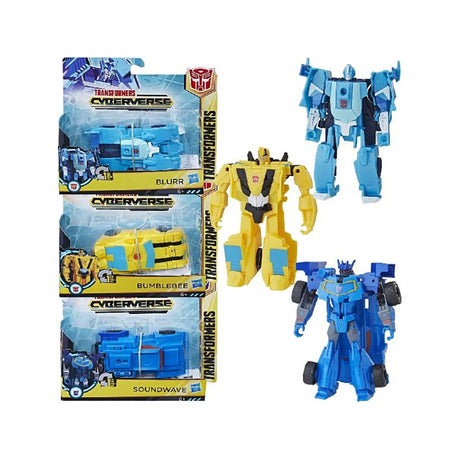 Trasformatori Hasbro cyberverse 1 gradino figura 12 cm