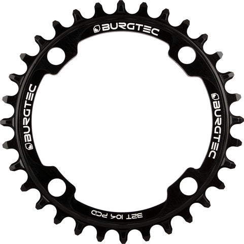Corona sottile Burgtec da 104 mm BCD per Shimano