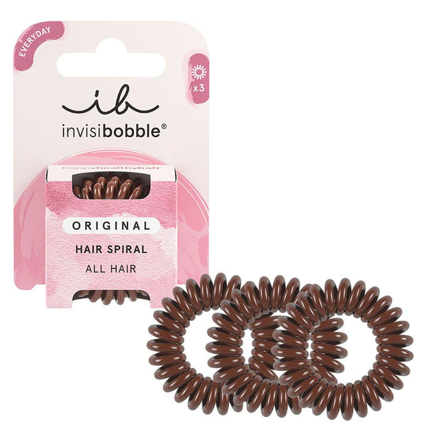 Invisibobble pretzel originale marrone 3 pezzi