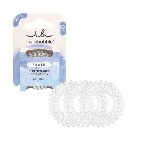 Invisibobble power cristallino 3 pezzi