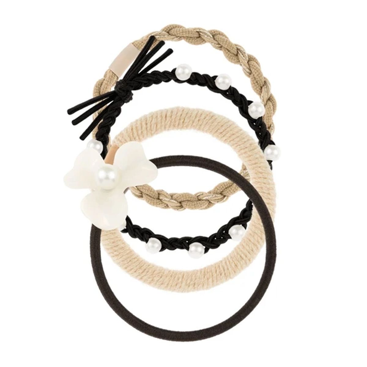 Invisibobble bellezze fiore perla 4 pezzi.