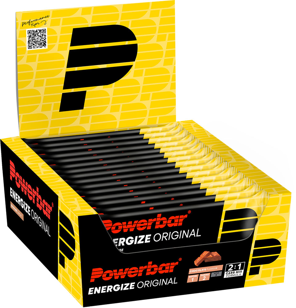 Powerbar energizza la confezione originale di barre da 15