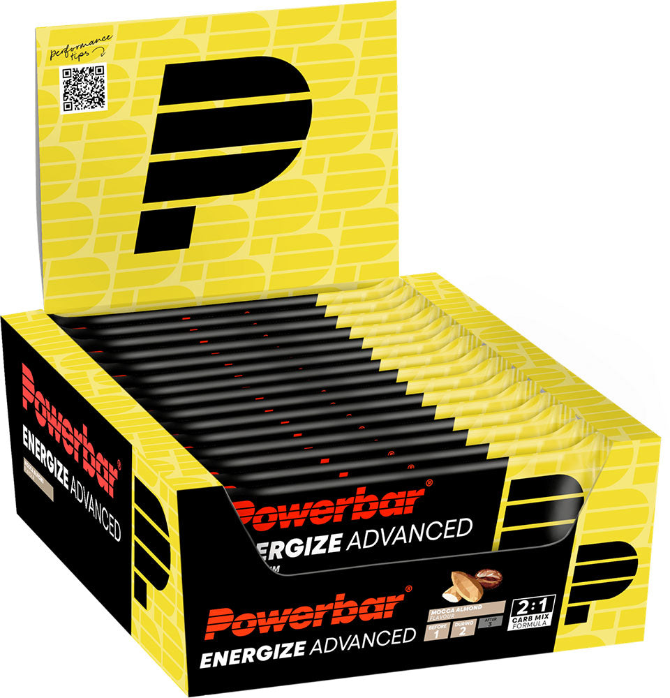 Powerbar energizza una scatola di barrette avanzate da 15