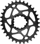 Corona ovale Absoluteblack per offset 6mm a montaggio diretto Sram
