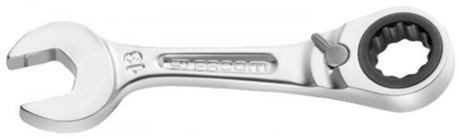 Facom chiave combinata a cricchetto combinata antiscivolo corta 8mm - 467bs.8 - 467bs.8