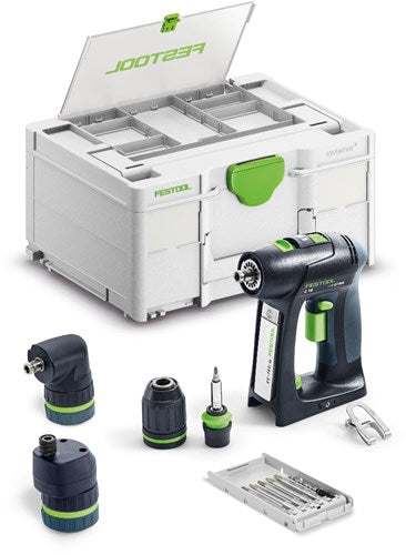 Trapano avvitatore a batteria Festool C 18 Basic | senza batterie e caricabatterie - 578831