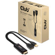 Adattatore attivo Club 3D da HDMI a DisplayPort (0,25 metri, 4K 60 Hz)