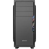 Custodia midi tower Sharkoon vs4-v (nera | 2x USB-A)