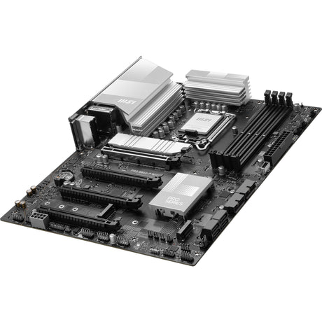 Scheda madre MSI Pro B860-P WiFi Socket 1851 (argento, RAID, 5GB-LAN, WiFi 7, BT, audio, ATX)