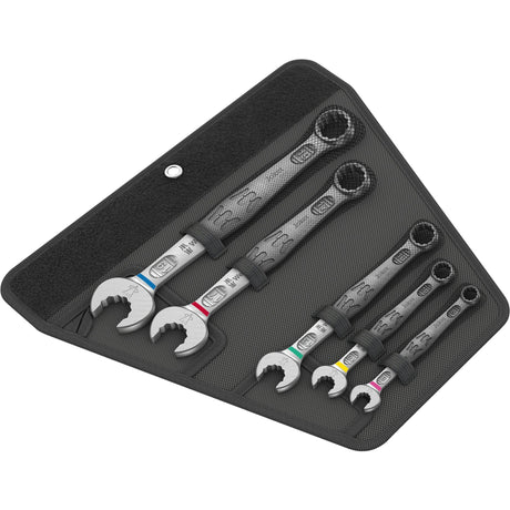 Wera 6003 joker 5 set 1 set di chiavi combinate, chiave da 5 pezzi